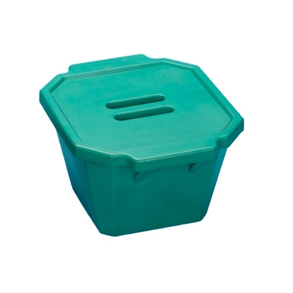 סל קרח ירוק עם מכסה Ice Bucket with lid