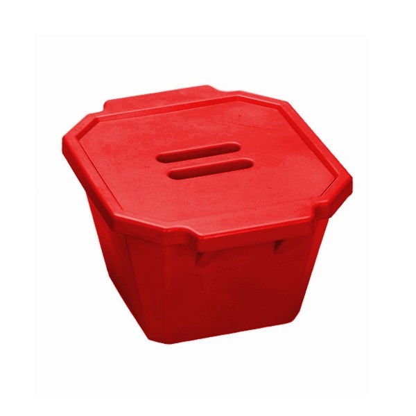 סל קרח אדום עם מכסה Ice Bucket with lid